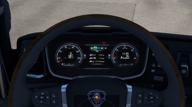 ETS2 - Scania NG Improved Dashboard