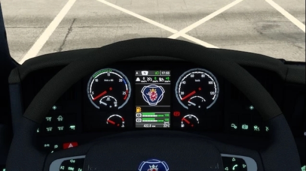 ETS2 - Scania R 2009 and Streamline Improved Dashboard