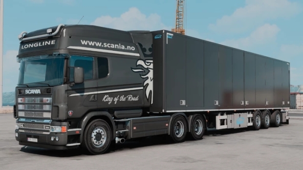 ETS2 - Scania R4 Longline Scania Norway Skin v1.0