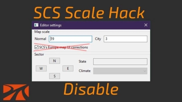 ETS2 - SCS Scale Hack Disable