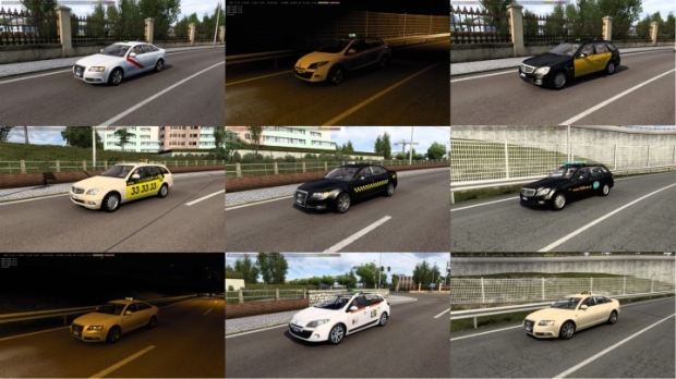 ETS2 - Taxi Traffic Pack V2.1.1