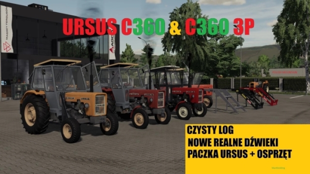 FS22 - Ursus C360/355/3P Pack V1.0.0.1