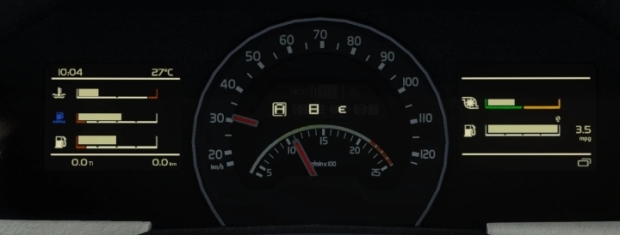 ETS2 - Volvo FH 2012 Realistic Dashboard Computer