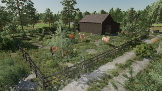 FS22 - A Small Horse Stable v1.0