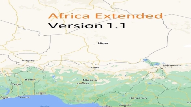 ETS2 - Africa Extended Map Addon v1.1