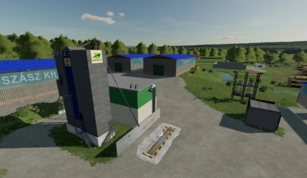 FS22 - Agroszasz Fiktiv Map v1.0