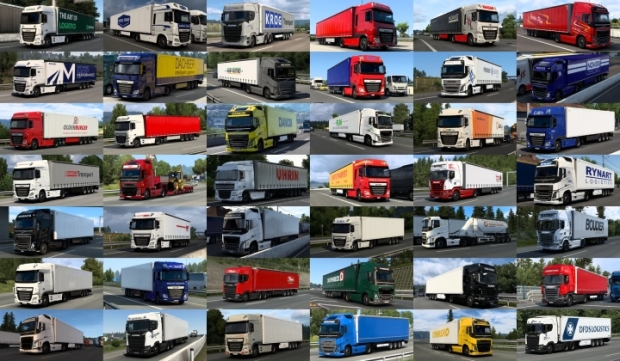 ETS2 - Ai Combo Truck Traffic Pack v1.0