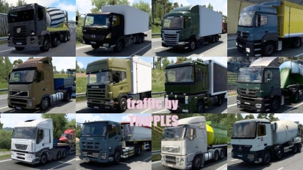 ETS2 - Ai Traffic Trucks v2.1