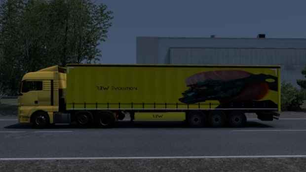 ETS2 - Ai Trailers Pack Evolution - V1.6