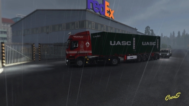 ETS2 - Animated Gates in Companies v4.1
