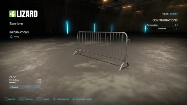 FS22 - Barrieres Foraine V1.0