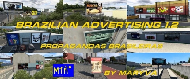 ETS2 - Brazilian Advertising v1.2