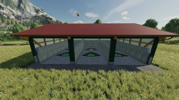 FS22 - Bunker Silo Hall V1.0