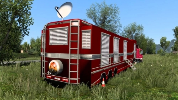 ETS2 - Caravan Circus Now Owned Trailer