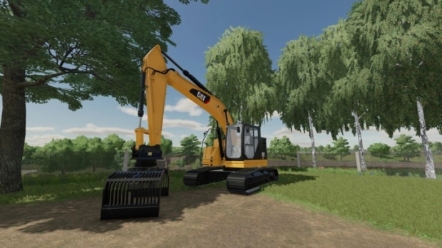 Fs22 Cat 325f V10 Farming Simulator 22 Modsclub 2518