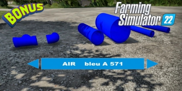 FS22 - Color Coding of Rigid Pipes V1.0
