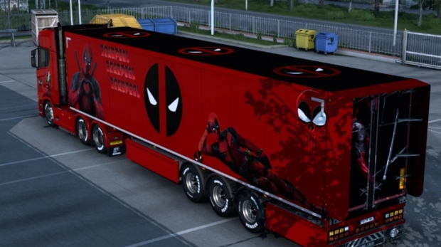 ETS2 - Deadpool Skin