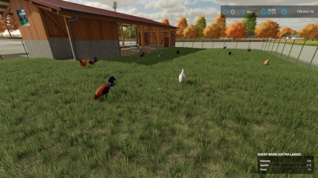 FS22 - Extra Large Chicken Coop for 10000 Animals V1.0