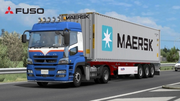 ETS2 - Fuso Super Great + Interior