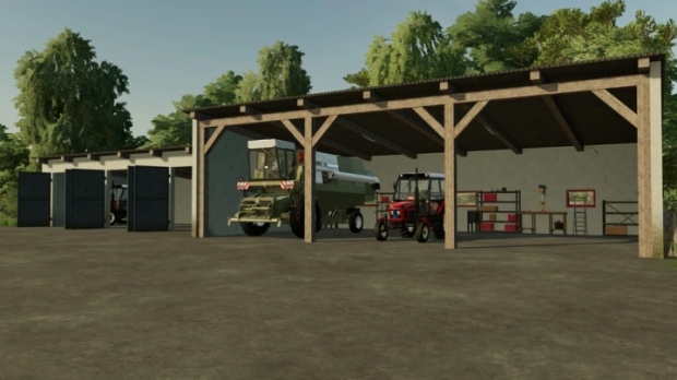 FS22 - Garage With Service V1.0