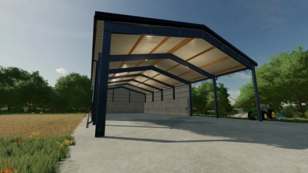 FS22 - Indoor Silage Shed v1.0