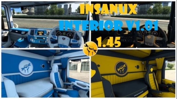 ETS2 - Insanux Scania NG Interior UK v1.01