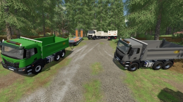 FS22 - Iveco X-Way 6x6 Meiller Kipper V1.0