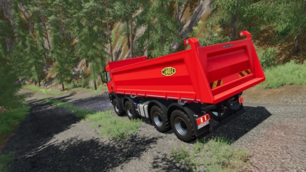 FS22 - Iveco X-Way 8x8 Meiller Kipper V1.0.2.0