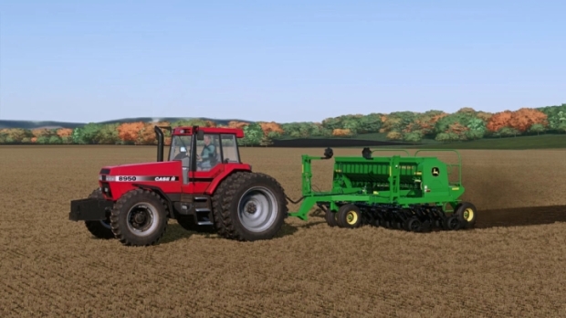 FS22 - John Deere 1590 And Tandem v2.0