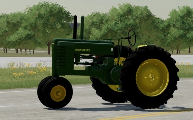 FS22 - John Deere Model B (V2 Fixed Tires)