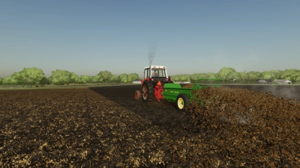 FS22 - John Deere Model N Manure Spreader v2.0