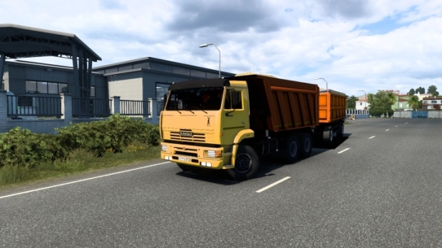 ETS2 - Kamaz 6520 with Trailer Szap 83571