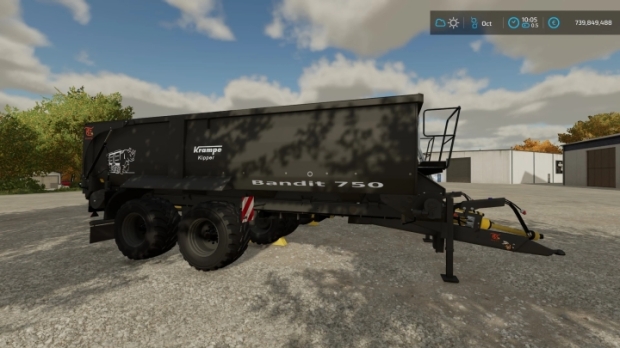 FS22 - Krampe Bandit 750 v1.0.0.2