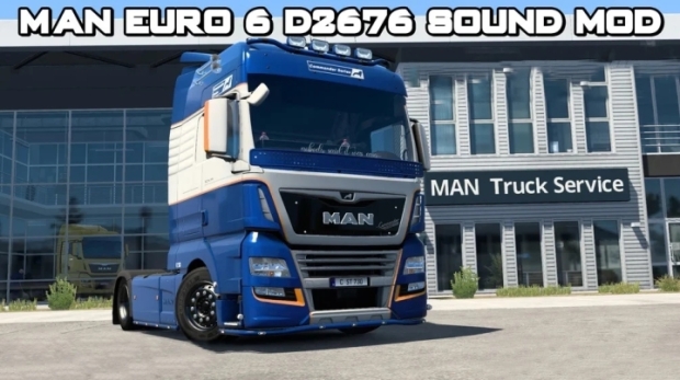 ETS2 - MAN Euro 6 D2676 Sound