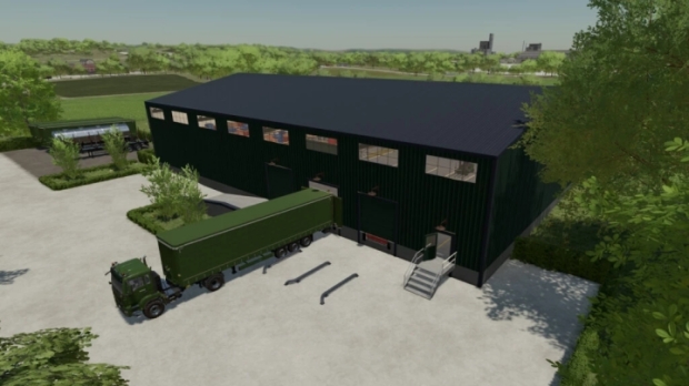 FS22 - Medium Sized Warehouse v1.0.0.1