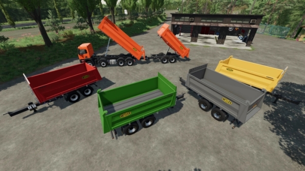 FS22 - Meiller Kipper Tandem V1.0.2.0