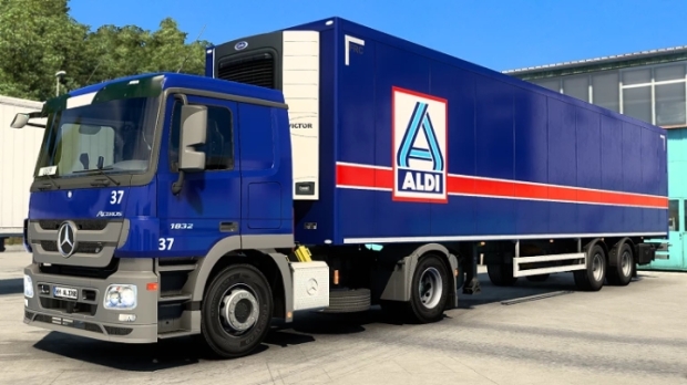 ETS2 - Mercedes Actros MP3 Aldi Combo Skin