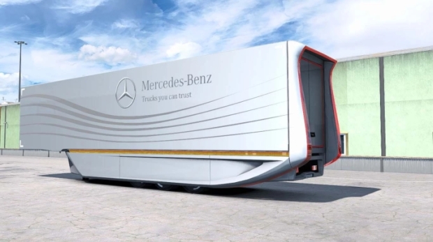 ETS2 - Mercedes AeroDynamic Trailer