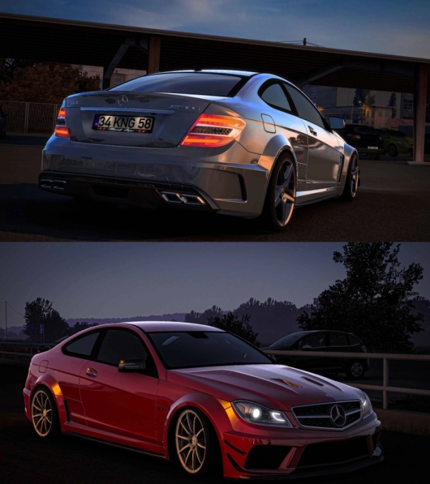 ETS2 - Mercedes-Benz C63 AMG