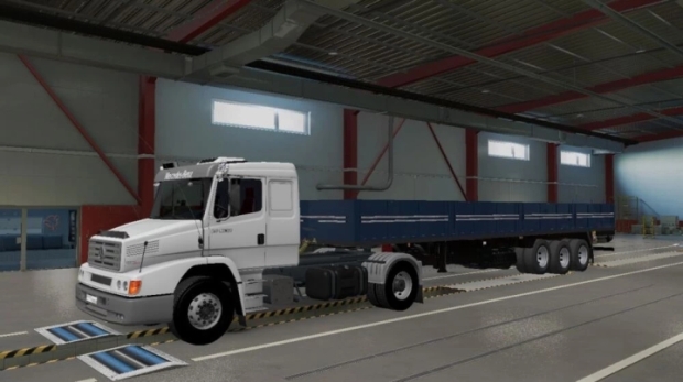 ETS2 - Mercedes-Benz LS 1632 LS1634 Rcfree + Pack Reboques Rcfree