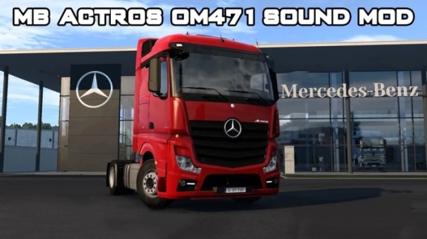 ETS2 - Mercedes New Actros OM471 Sound