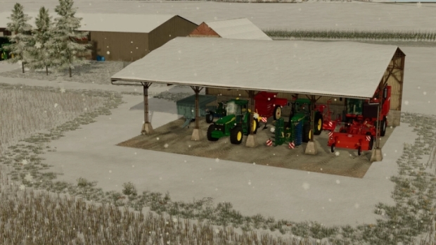 FS22 - Metal Shed v1.0