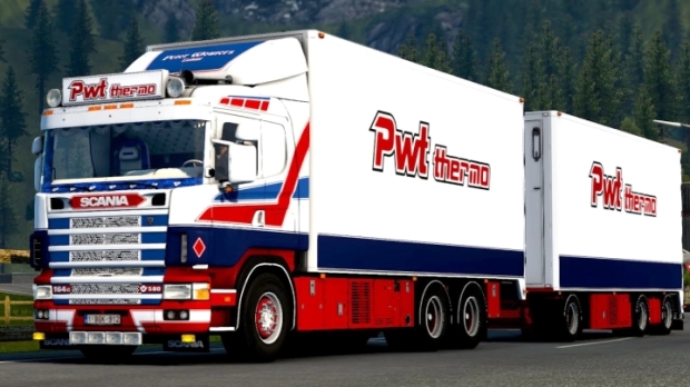 ETS2 - Scania 164G 580 PWT + Trailer | Euro Truck Simulator 2 | Mods.club