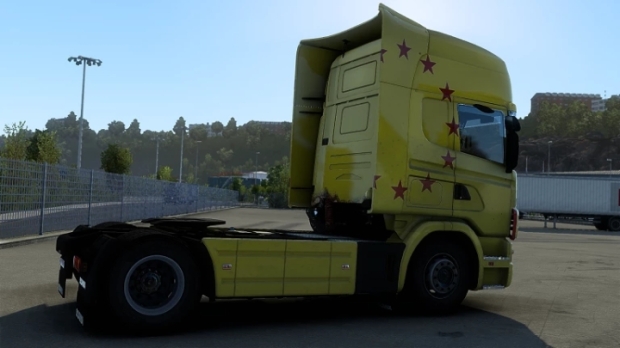 ETS2 - Scania R4 Ex DHL Used Skin