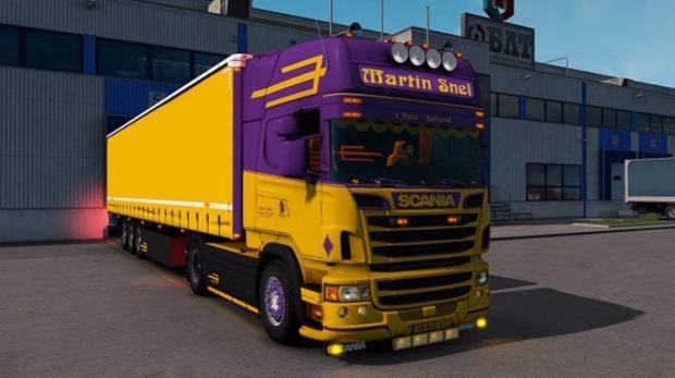 ETS2 - Scania R450 Martin Snel v5.0