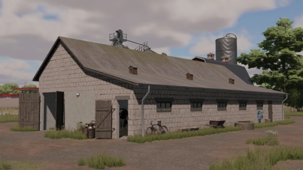 FS22 - Small Cow Barn v1.0