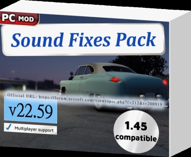 ETS2 - Sound Fixes Pack v22.59 | Euro Truck Simulator 2 | Mods.club