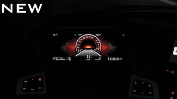 ATS - Western Star 57x Red Display No Logo v1.0