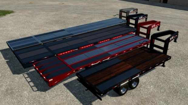 FS22 - 50Ft Gooseneck Transport Trailer V1.0