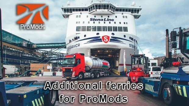 ETS2 - Additional Ferries for ProMods